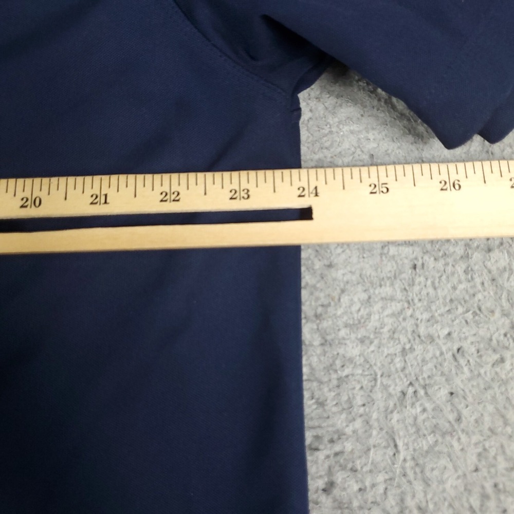 Nike Polo Shirt Mens XL Blue Swoosh Dri Fit Golf Casual Short Sleeve * - Picture 6 of 7